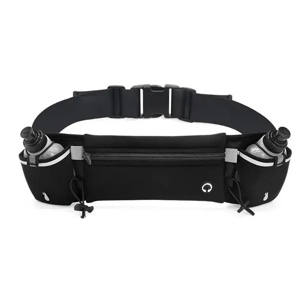 Hands-Free Hydration Fitness Waist Belt for Outdoor Sports