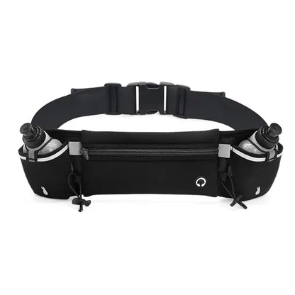 Hands-Free Hydration Fitness Waist Belt for Outdoor Sports