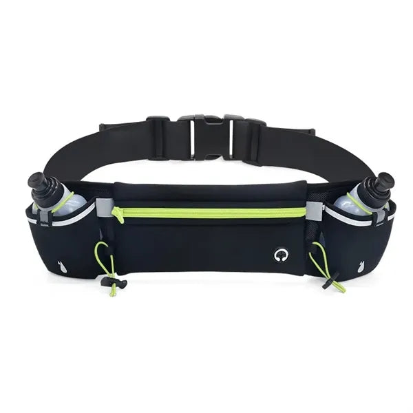 Hands-Free Hydration Fitness Waist Belt for Outdoor Sports