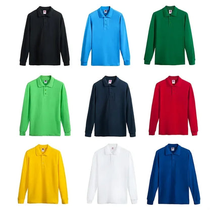 Long Sleeve Polo Shirts For Men