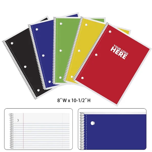 Spiral Notebook College Ruled Paper