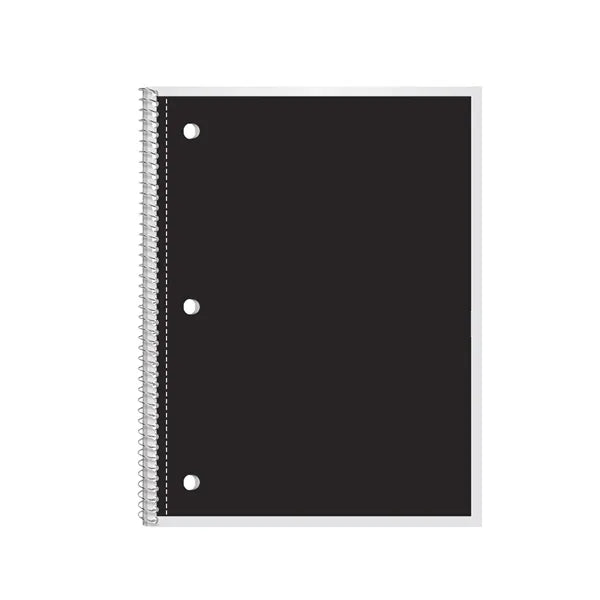 Spiral Notebook College Ruled Paper