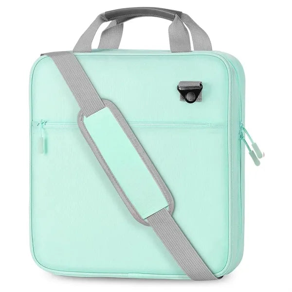 Zipper Binder 3 Ring With Strap