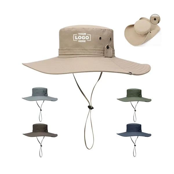 Wide Brim Bucket Waterproof Sun Hats