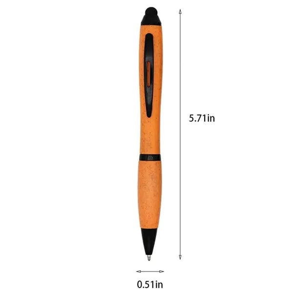 Saving eco-friendly biodegradable wheat straw ballpoint pen