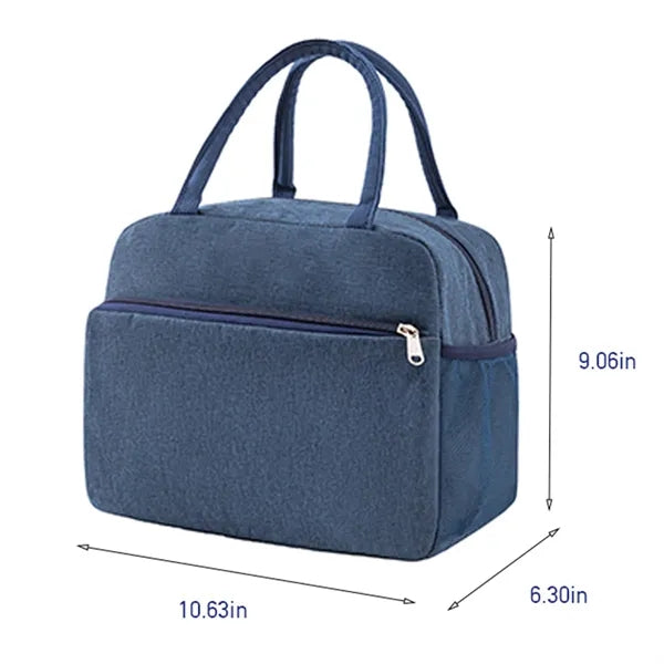 Large capacity student picnic portable waterproof lunch bag