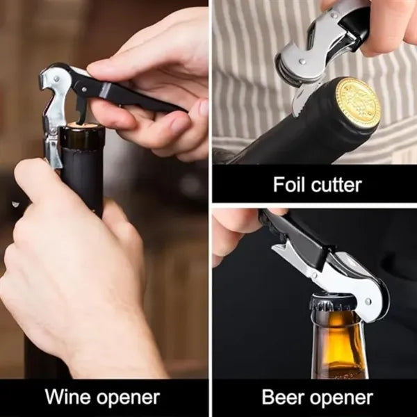 Multi-functional Folding Bottle Opener