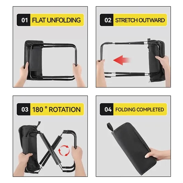 Outdoor Pocket Portable Folding Camping Stool