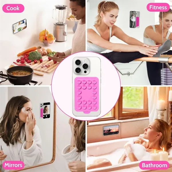 Silicone Phone Mount Magnetic Suction Cup