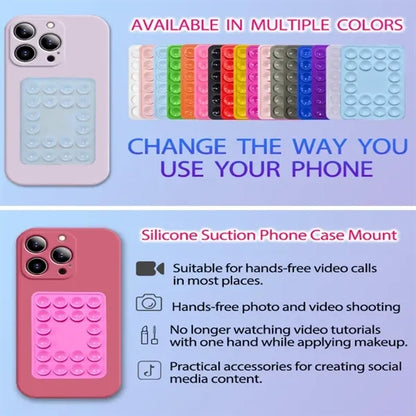 Silicone Suction Phone Case Adhesive Mount Holder