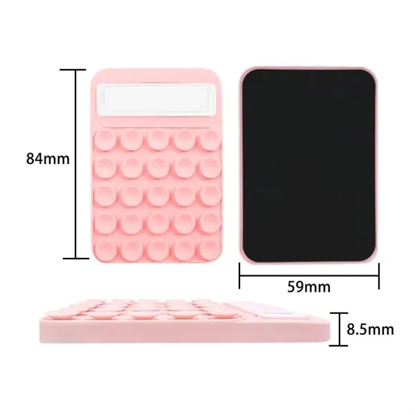 Magnetic Suction Cup Phone Mount With Foldable Stand