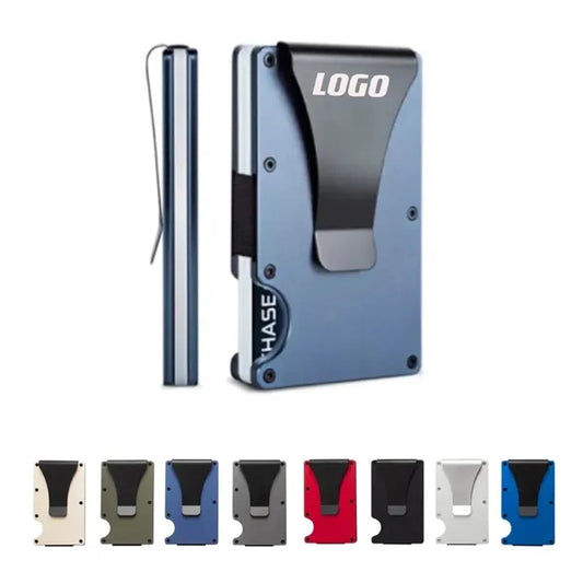 MOQ 10 pcs Aluminum Card Case
