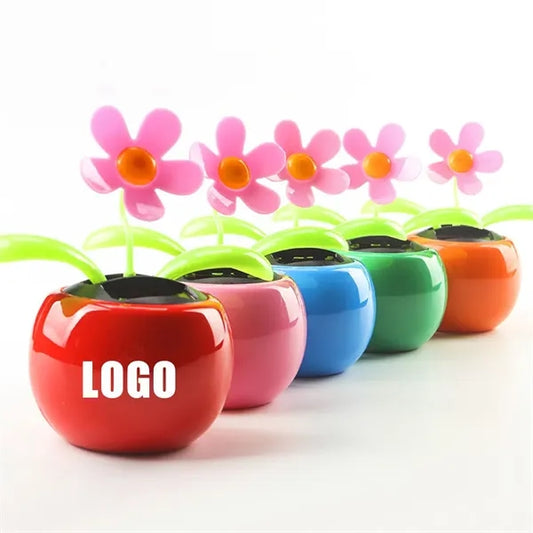 Solar Powered Moving Flower Toy