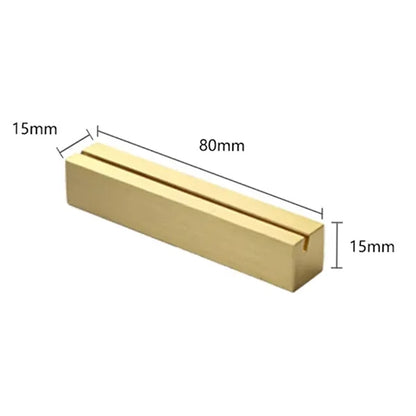Brass Card Stand Holder