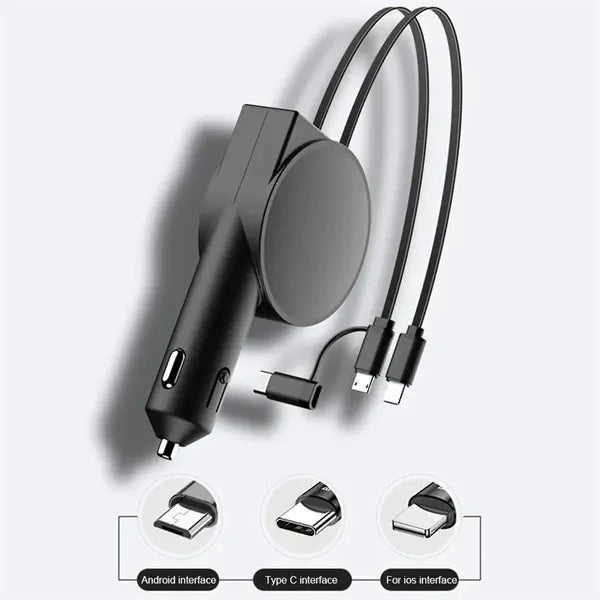 3 in 1 Multi ports Car Charger