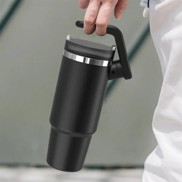 40oz Rotatable Handle Travel Tumbler