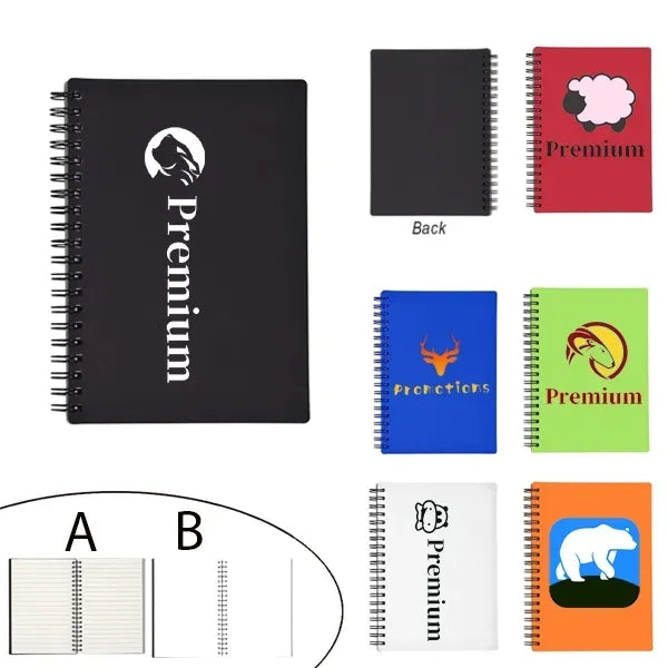 Utopian Economic Spiral Notebook(5 " x 7 ")