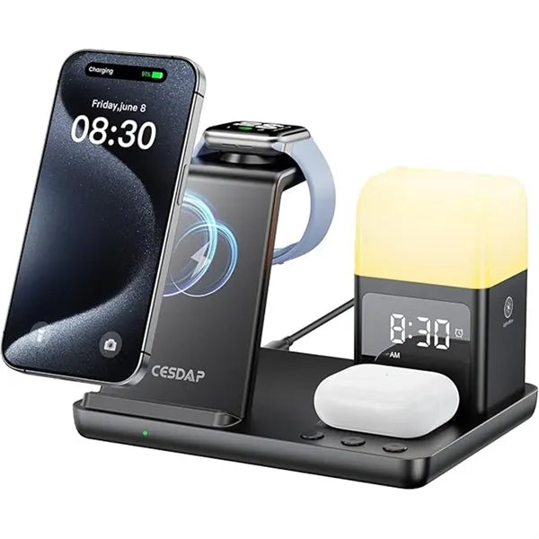6 In 1 Wireless Charging Station