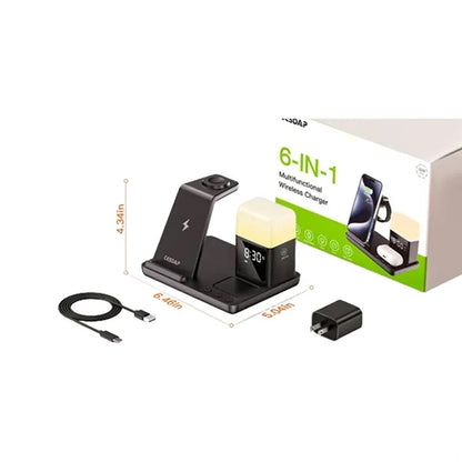 6 In 1 Wireless Charging Station