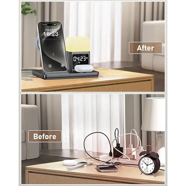 6 In 1 Wireless Charging Station