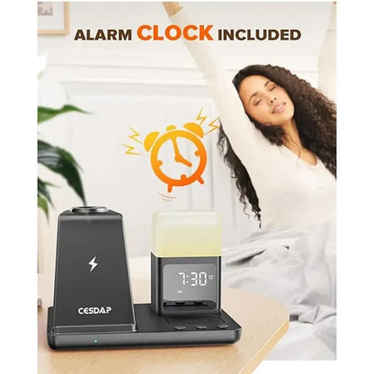 6 In 1 Wireless Charging Station