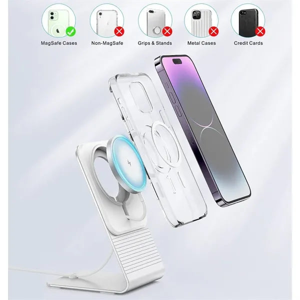 Magnetic Wireless Charger Mag With Stand