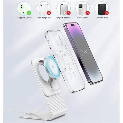 Magnetic Wireless Charger Mag With Stand