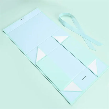 Elegant Ribbon Closure Gift Box