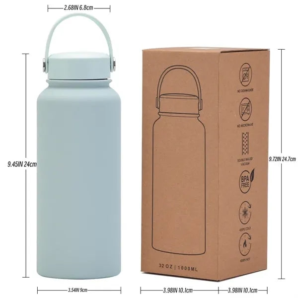 34Oz Stainless Steel Insulated Bottle