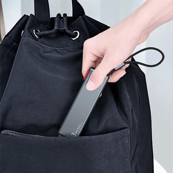 Portable 3-In-1 Charger Cable