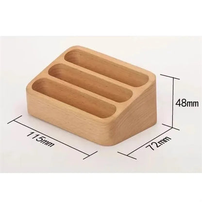 Wood Card Holder