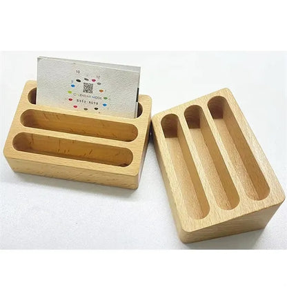 Wood Card Holder