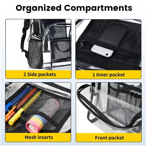 Large Clear Backpack