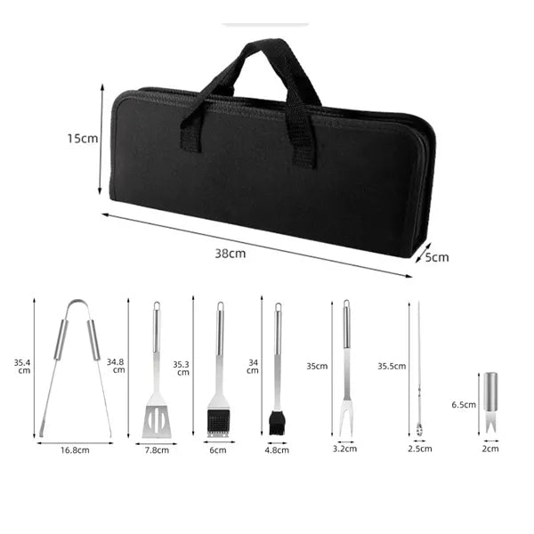 Bbq Grill Stainless Steel Tool Set