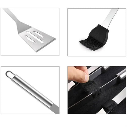 Bbq Grill Stainless Steel Tool Set