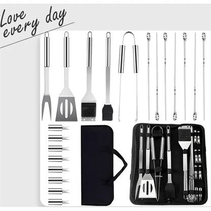 Bbq Grill Stainless Steel Tool Set