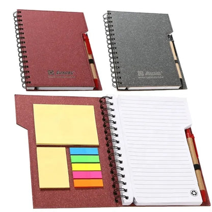 Custom Notebooks With Ball Pen And Sticky Notes