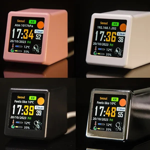 Desktop Smart Digital Wifi Web Weather Clock