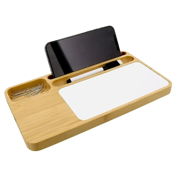Bamboo Wireless Charger with Whiteboard