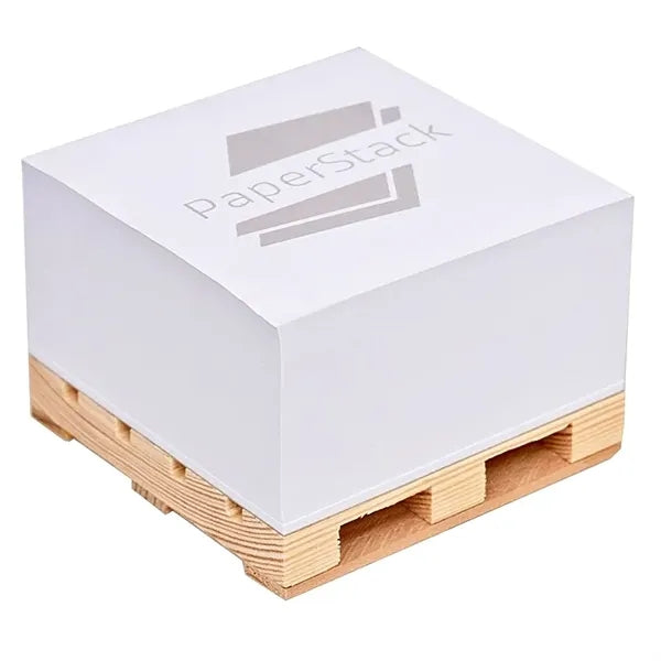 CUSTOMIZED STICKY MEMO PAD WITH WOODEN PALLET