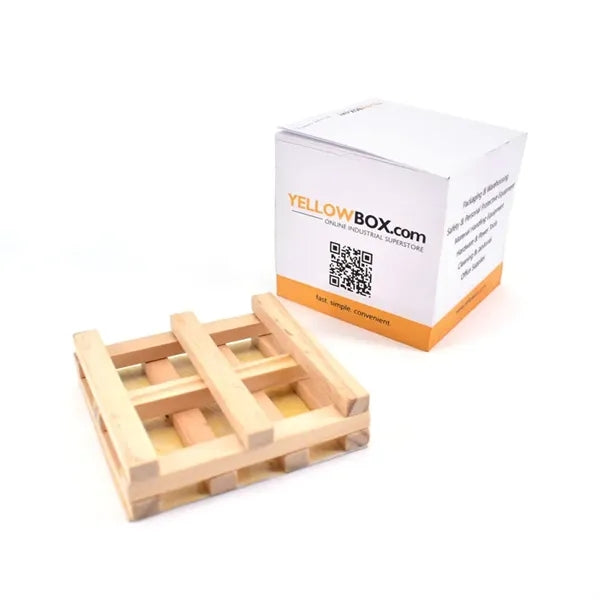 CUSTOMIZED STICKY MEMO PAD WITH WOODEN PALLET
