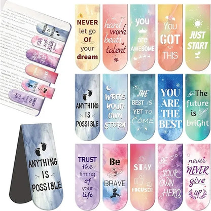 Highly Customizable 4 4/5'' Magnetic Bookmark