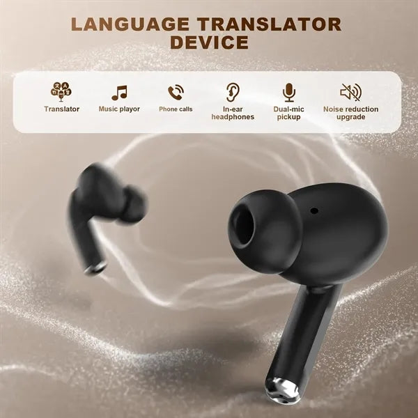 Two-Way Translation Earbuds Real Time with APP