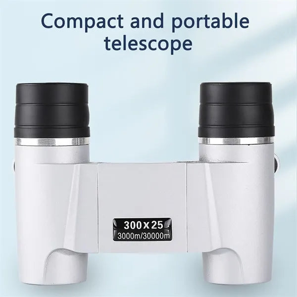 300x25 Compact Zoom Binocular for Adults and Kids