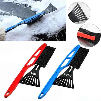 20'' 2-in-1 Snow Shovel With Long Handle For Vehicles