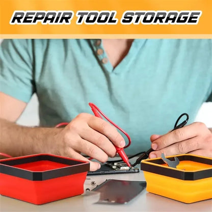 Collapsible Magnetic Tray
