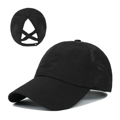 Breathable Ponytail Baseball Cap