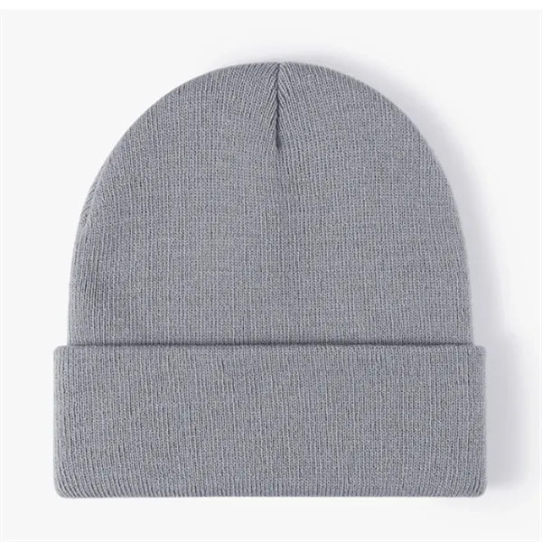 Knit Beanie with Cuff
