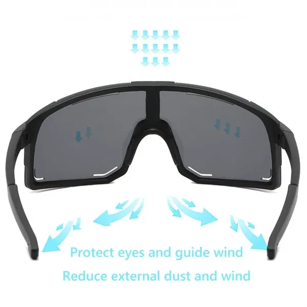 Unisex polarized Windproof Cycling sunglasses Riding Goggles