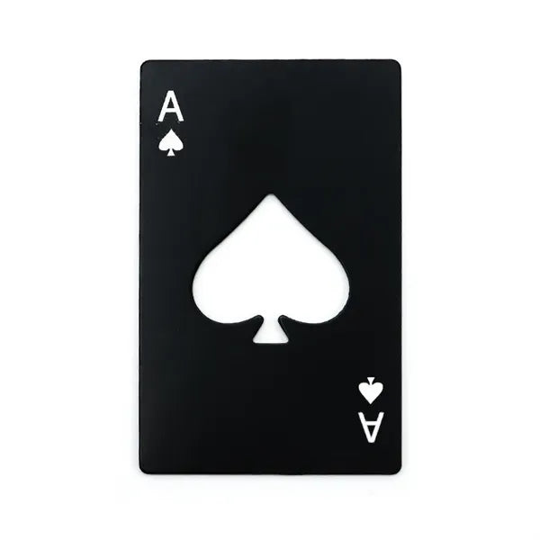 3 2/5'' Stainless steel poker bottle opener